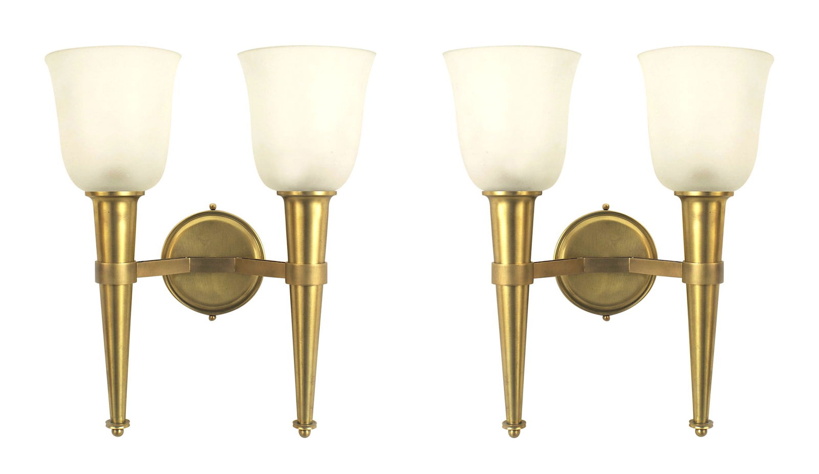 Pair of Perzel (Attrib) French Mid-Century Sconces (1 of 5)