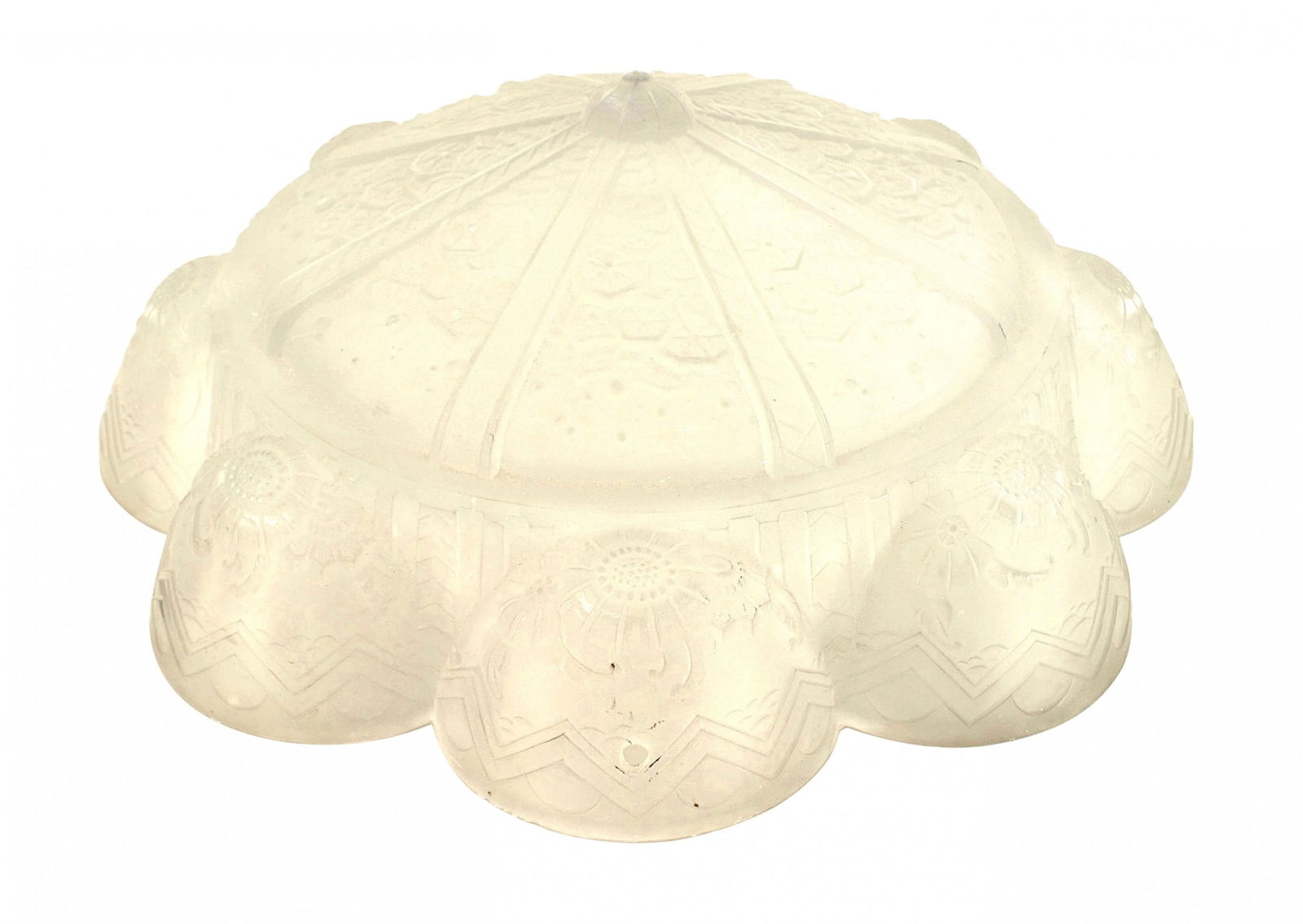 Muller Freres French Art Deco Plafonnier, signed (1 of 9)