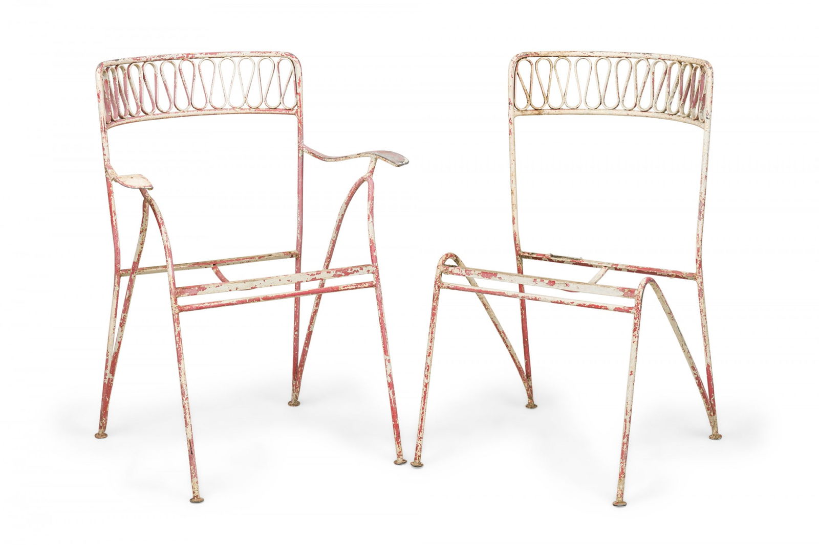 6 Maurizio Tempestini Iron "Ribbon" Dining Chairs (1 of 19)