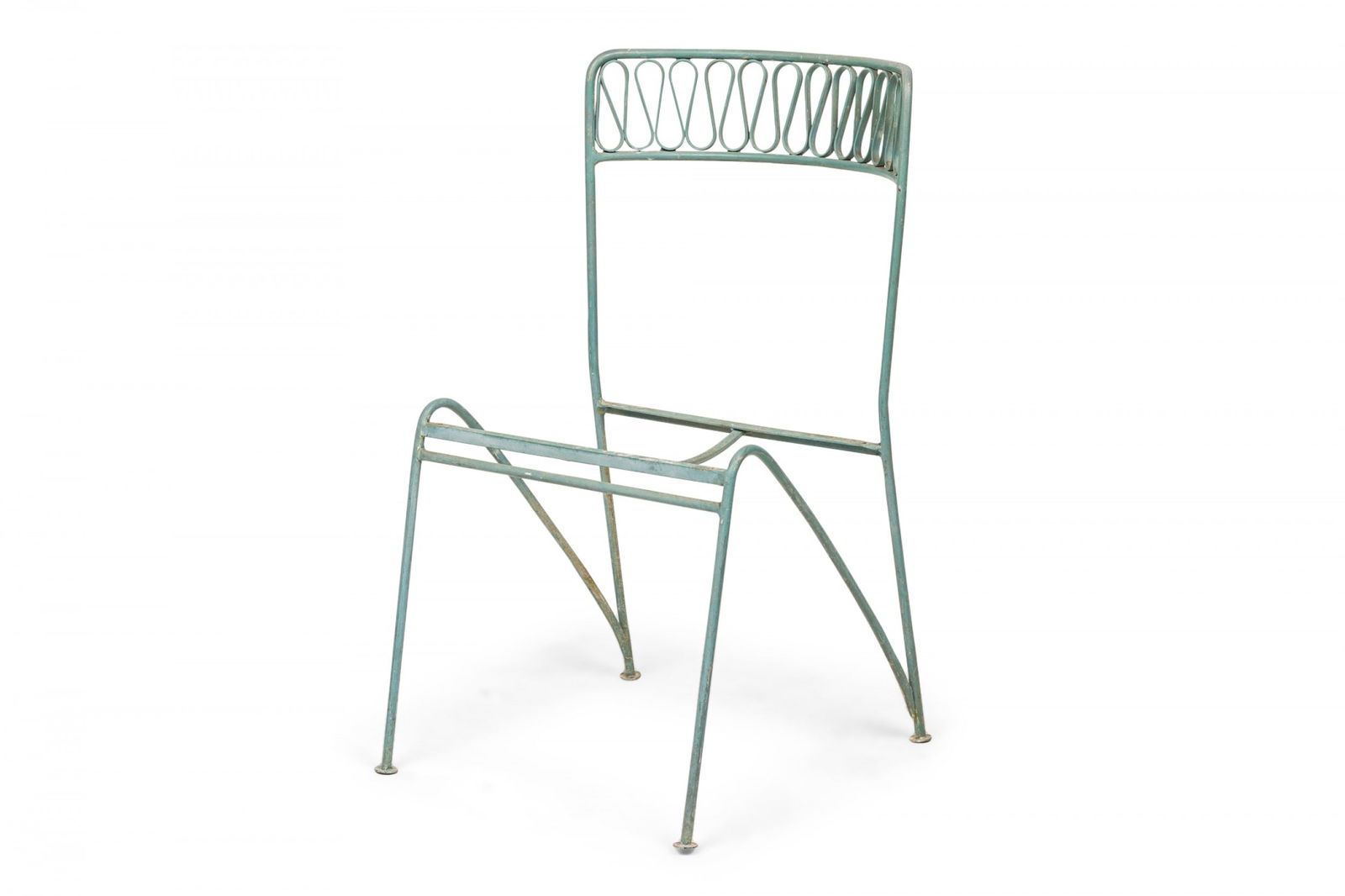 4 Maurizio Tempestini Iron "Ribbon" Dining Chairs (1 of 11)