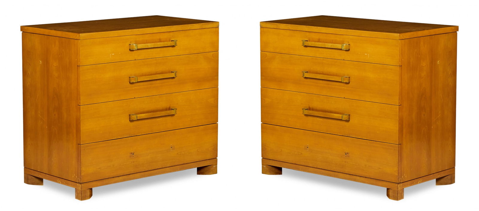 Pair  John Widdicomb Mid-Century 4-Drawer Dressers (1 of 16)