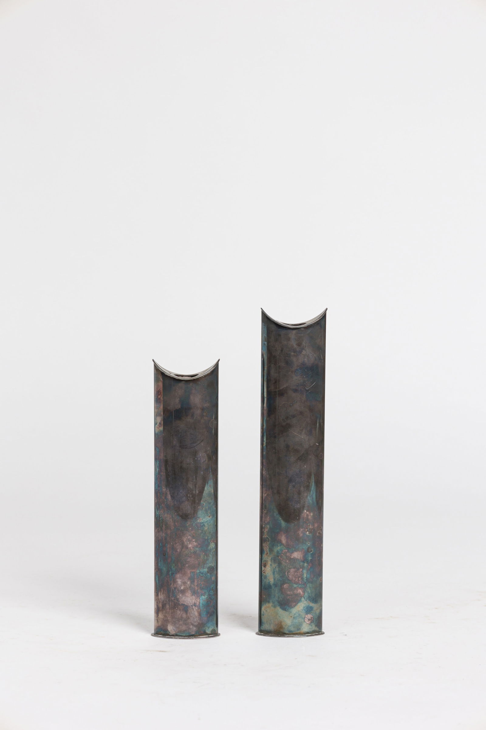 Pair Lino Sabattini Silverplate Candlesticks (1 of 8)