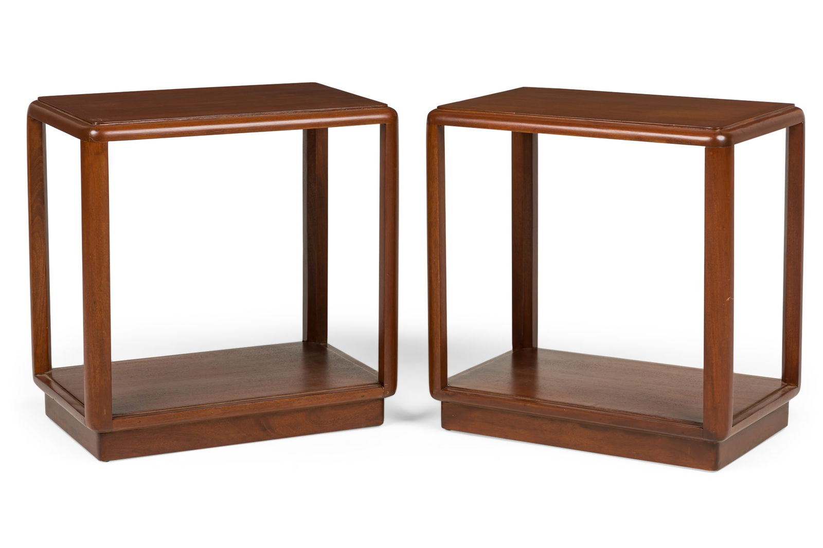 Pair Edward Wormley Mid-Century Two-Tier Tables (1 of 12)