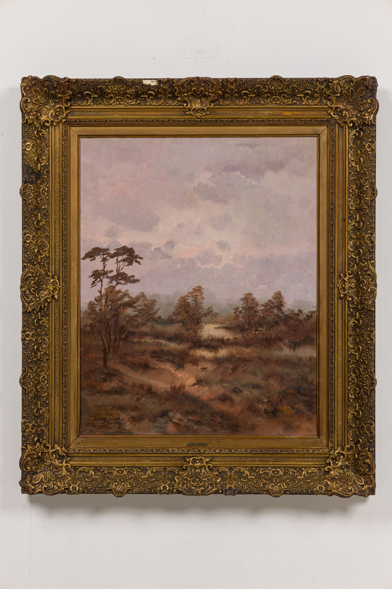 Pierre Jacobs, Oil On Canvas, 1957 (1 of 10)