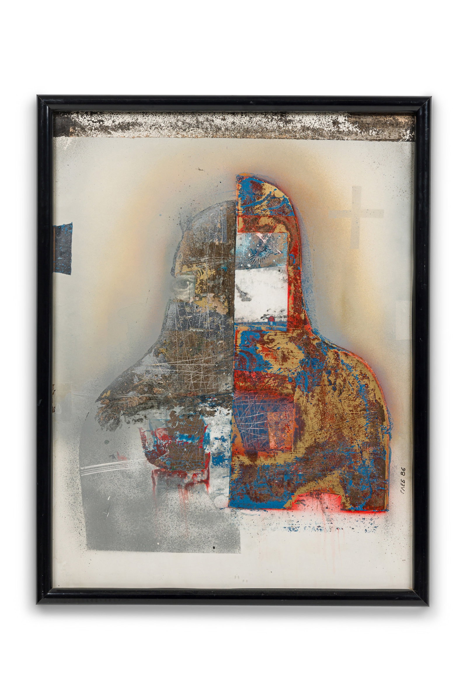 Gleb Bogomolov, mixed media on paper, 1986 (1 of 8)
