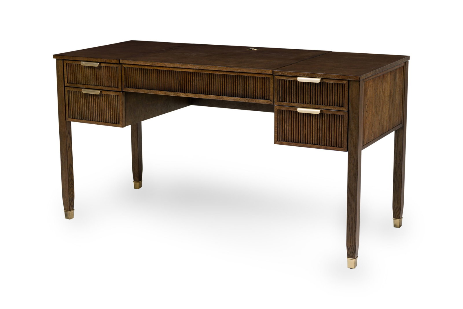 Frontgate Furniture, "Linwood" oak desk (1 of 15)