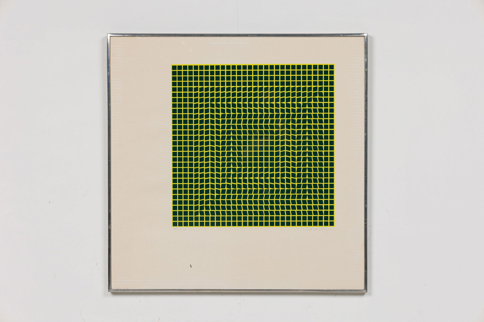 Victor Vasarely, op art lithograph, 1967 (1 of 8)