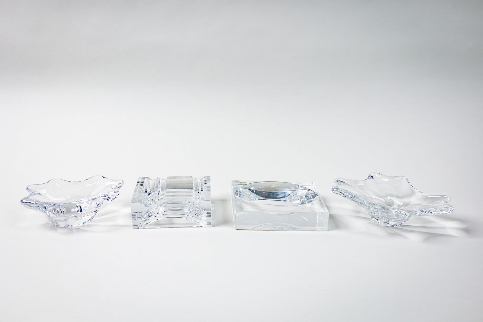 (4) Baccarat Crystal Vide-Poche (1 of 8)