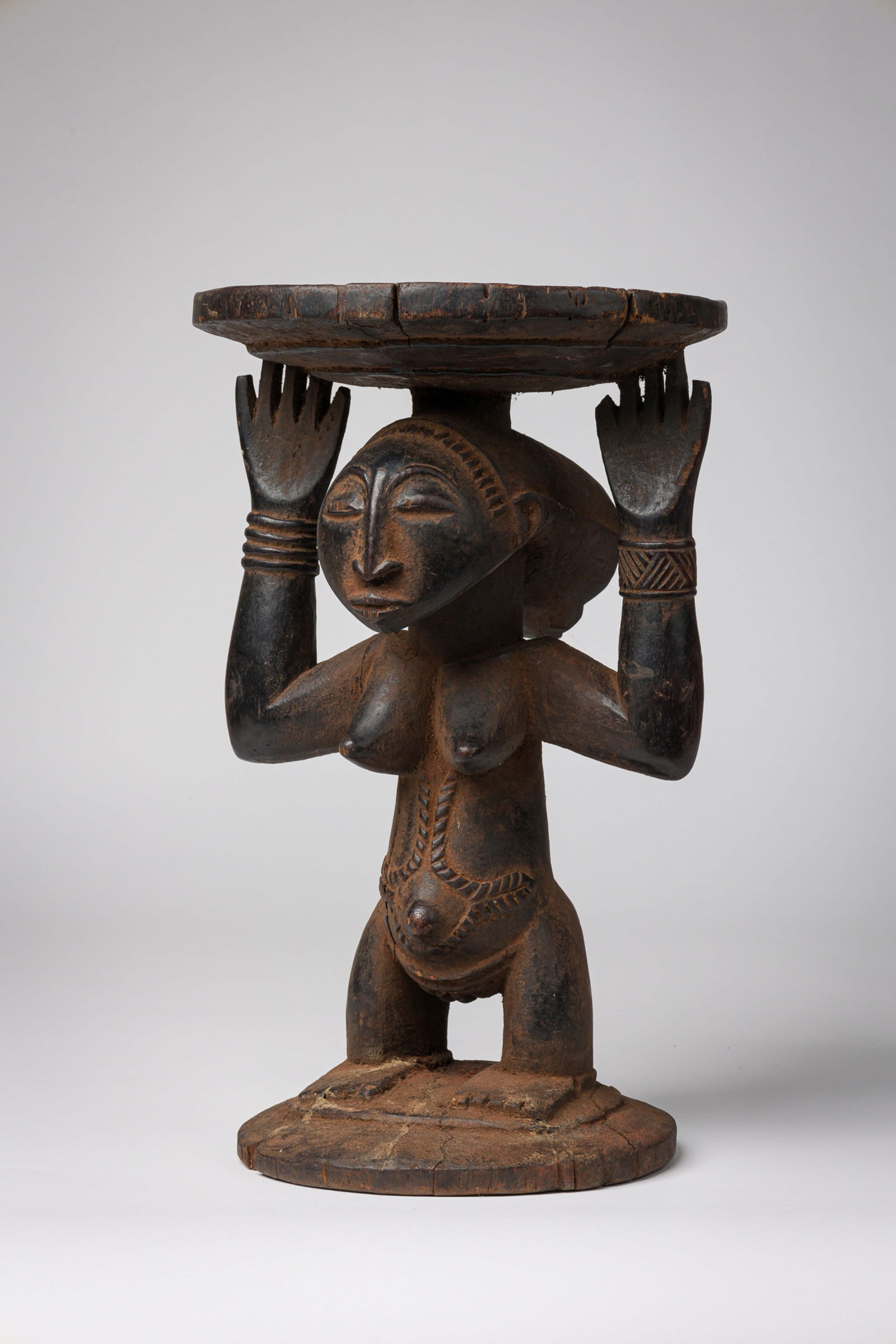 African Luba caryatid stool (1 of 16)