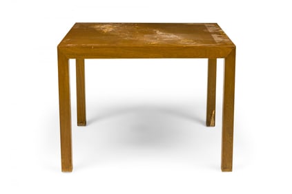 Edward Wormley, Parsons-Style square wooden end / side Table