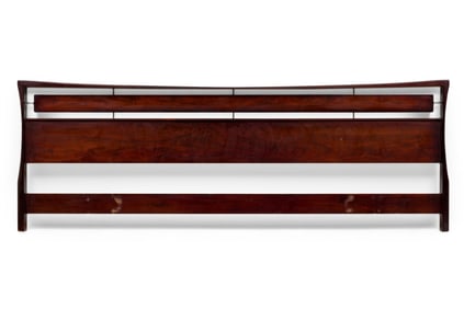 Modern king-size Rosewood headboard