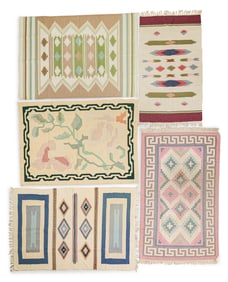 (5) American Southwest Assorted Rugs