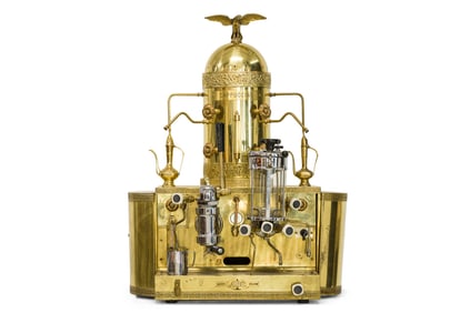 Massive Gaggia Orione Italian Mid-Century Style (1970's) Brass Cappuccino / Espresso Machine