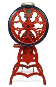 American Victorian Painted Coffee Grinder