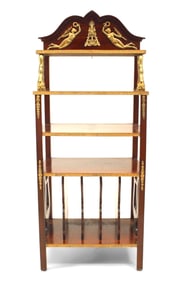 French Empire Style Mahogany ?tag?re