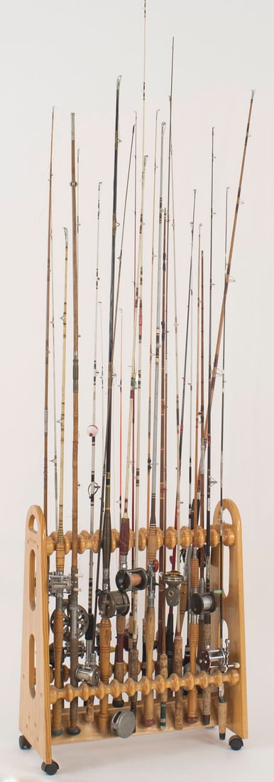 Assorted Fishing Nets and Poles (1 of 2)