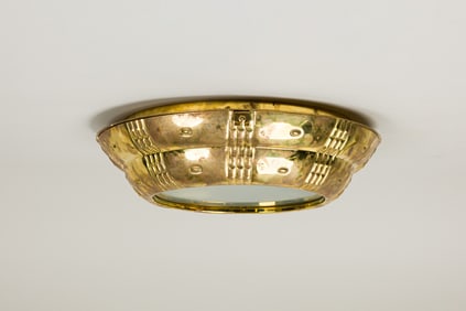 Josef Hoffmann, "Gallia-Primavesi" Ceiling Light