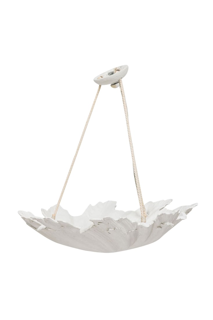 Serge Roche (Manner), White Shell Form Plafonnier (1 of 12)