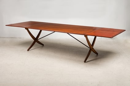 Hans Wegner, Large At314 Drop Leaf Dining Table