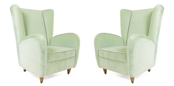 Paolo Buffa, Pair Club Chairs