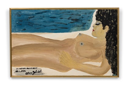 Gabriel Cohen, Oil On Board, 1972