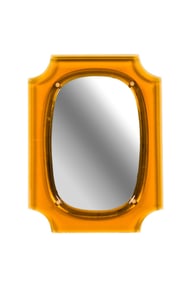 Cristal Arte, Amber Glass Mirror