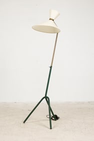Jacques Biny (Attrib), French Modernist Floor Lamp
