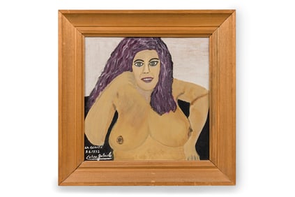 Gabriel Cohen, Oil On Panel, 1972