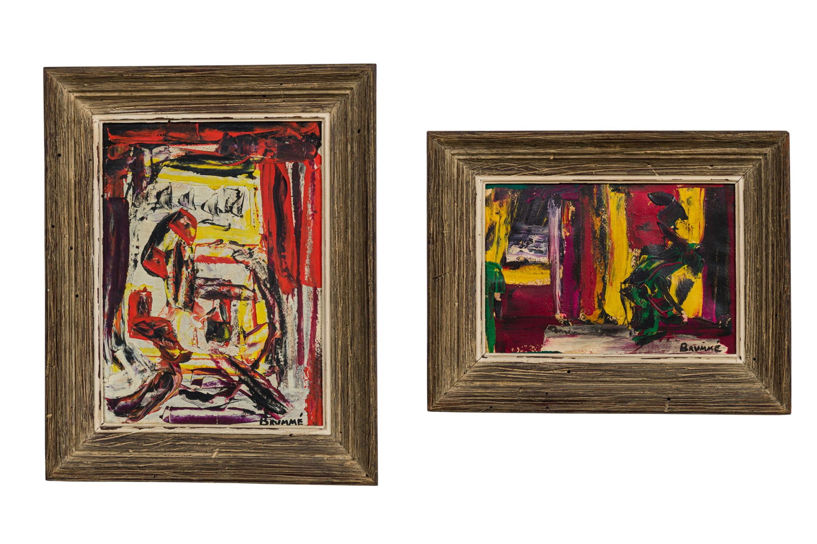 Carl Ludwig Brumme, (2) Oil Paintings, C. 1950S (1 of 13)