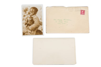 Carl Van Vechten, Photo And Letter, 1931