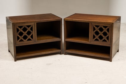 Michael Taylor For Baker, Pair End Tables