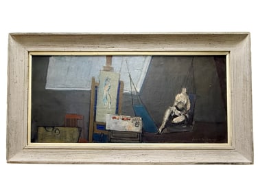 Joseph De Martini, Oil On Canvas