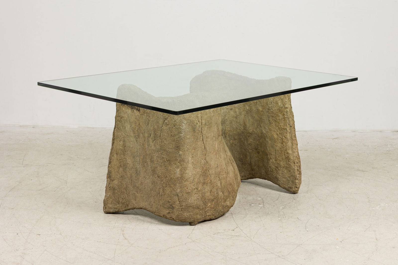 Silas Seandel, Faux Chiseled Stone Dining Table (1 of 12)
