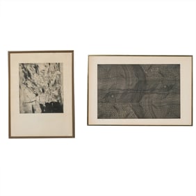 Israeli Modern School, (2) Prints