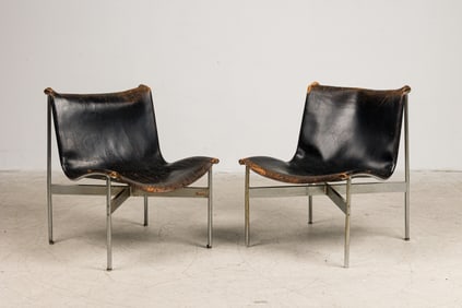 Katavolos, Littell & Kelley, Pair "New York" Chairs