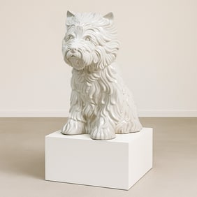 Jeff Koons, Glazed Porcelain Sculpture, 1998
