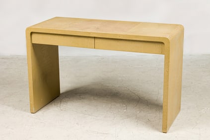 Karl Springer, Alligator Skin Waterfall Desk