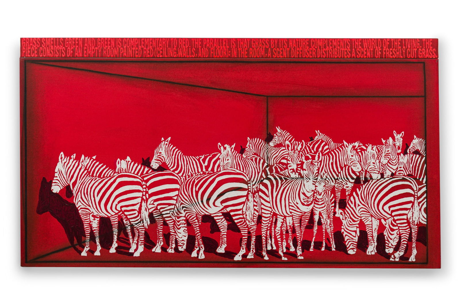 Benni Efrat, Large Acrylic On Canvas, 2004 (1 of 8)