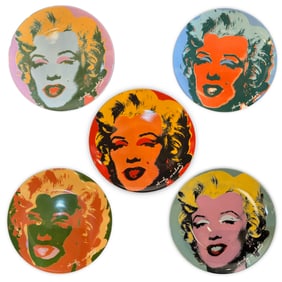 Andy Warhol (After), (5) Editioned Plates