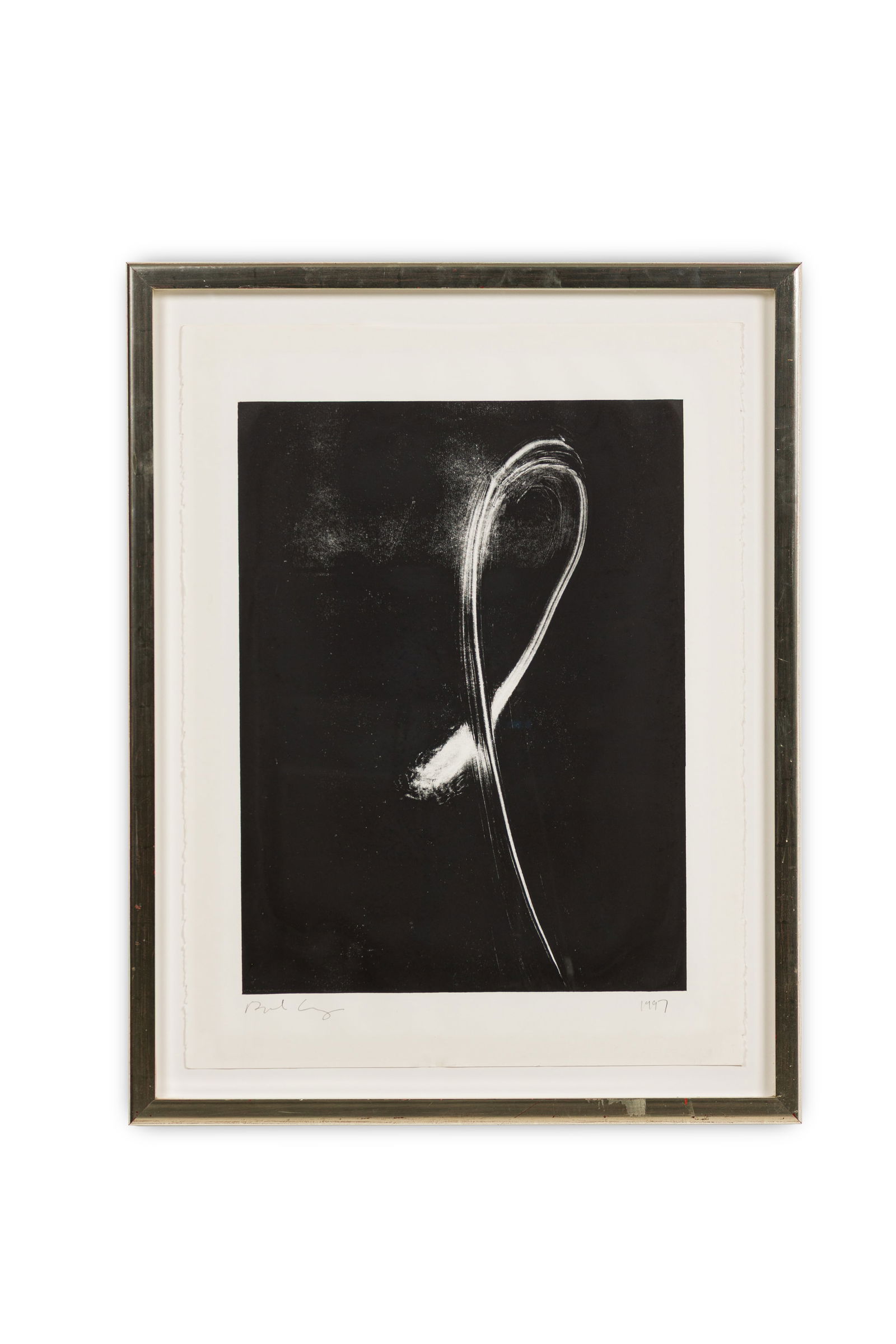 Bernar Venet (Manner), Monoprint, 1997 (1 of 10)