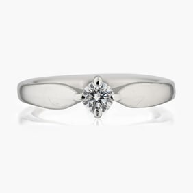 Bvlgari Diamond Engagement ring in Platinum