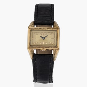 Rolex Driver`s Watch In Gold Plate