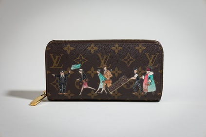Louis Vuitton Monogram Illustre Zippy Wallet With Box