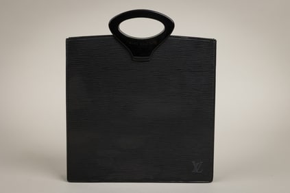 Louis Vuitton Black Epi Ombre Handle Bag