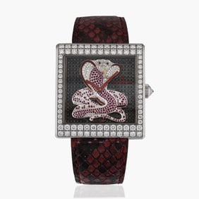 Corum Buckingham Cobra in 18K Withe Gold,Limited Edition