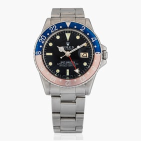 Rolex REF.1675 GMT Master Pepsi In Steel