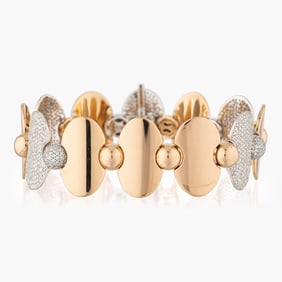 Diamond 18K Rose Gold, Italian