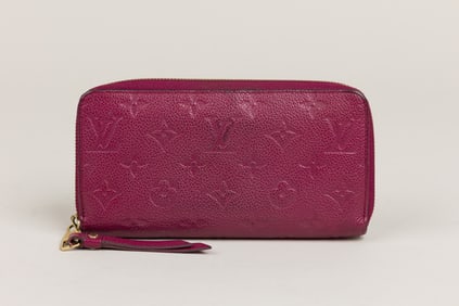 Louis Vuitton Monogram Amplant Zippy Wallet