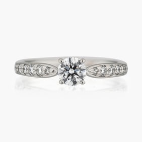 Tiffany&.Co. Diamond Engagement Ring in Platinum