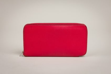 Hermes Azap Long Silk- In Leather Wallet